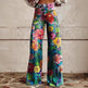 Plus-size Womens Casual Pants Lightweight Denim-look 