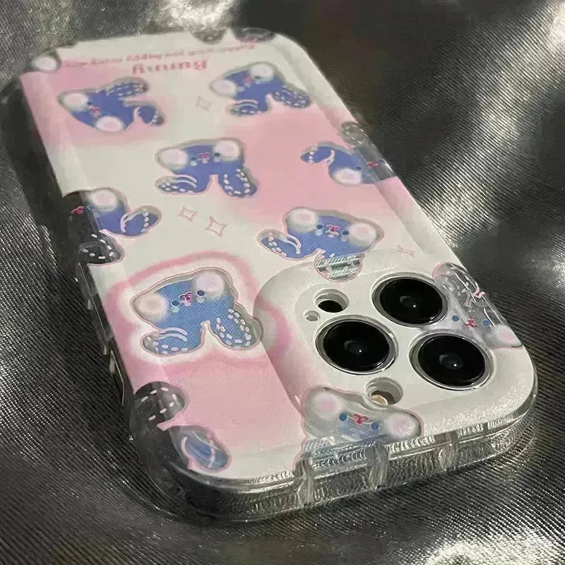 Cute Gradient Laser Rabbit Phone Case - EX-STOCK CANADA