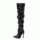 Knee High Long Boots Women Fashion Super High Heel Party Shoes - EX-STOCK Canada
