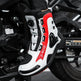 Men's Motorcycle Riding Boots – BOA Dial, Anti-Skid, Off-Road | White, Red, Black | EU 37–47 2