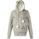 Women Embroidery Big Pocket Hoodie Pullovers Fall Winter Sweatshirt - EX-STOCK CANADA