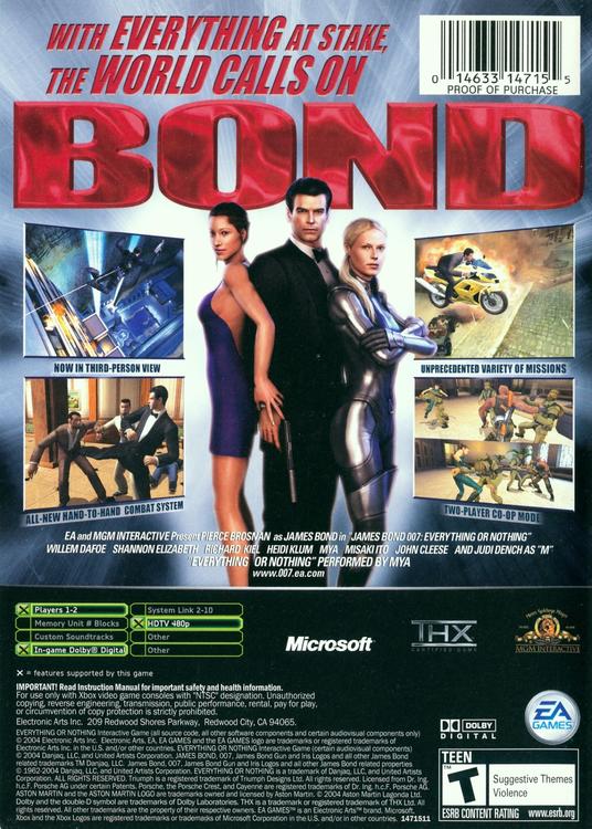 007 كل شيء أو لا شيء 