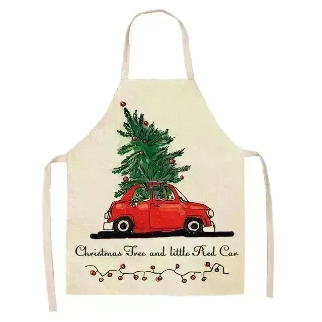 Personalized Christmas Aprons gifts idea for chefs bakers - EX-STOCK CANADA