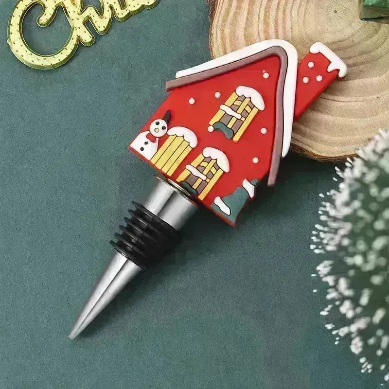 Christmas Holiday Wine Bottle stopper Gift Idea 2024 - EX-STOCK CANADA