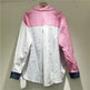 High-grade Contrast Color Patchwork Cotton Denim Long Sleeve Loose Shirt Women - EX-STOCK CANADA