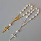 Beads Pearl Cross Full Moon Blessing Bracelet Fashion Jewelry - EX-STOCK Canada