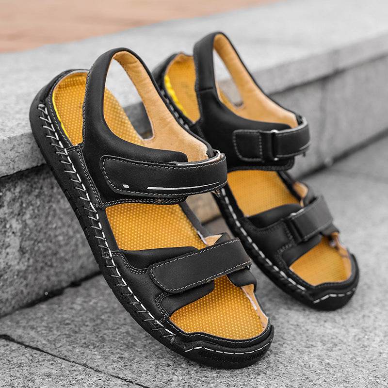 Men's Sandals Casual Trend Leather Sandals Men's Wholesale  EX-STOCK CANADA