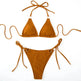 Sexy Bikini Set Summer Side Tie Thong Bandage Style Swimsuit Womens Clothing - EX-STOCK CANADA