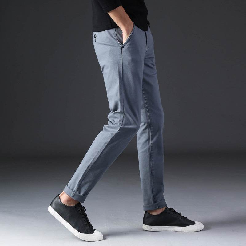 Casual Slim fit Straight leg trouser for men - EX-STOCK Canada