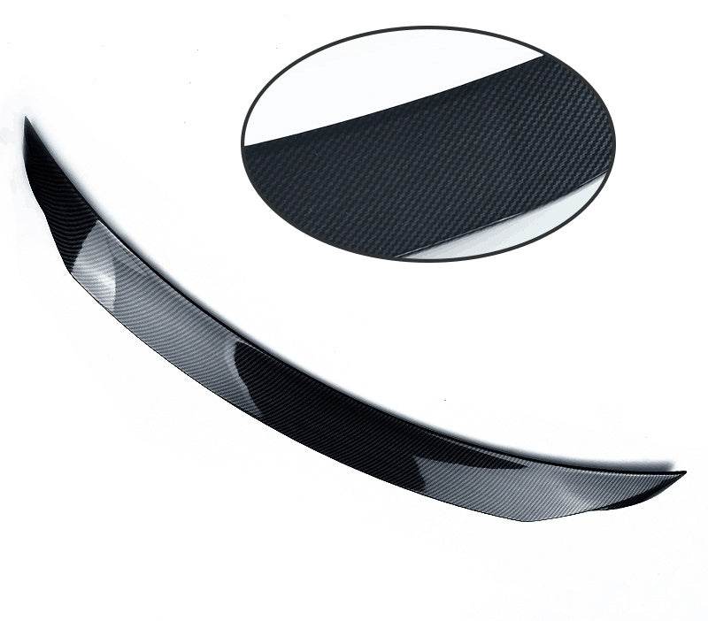 Model 14-21 Mazda 3 Exela Modified Tail Trim Sports Bright Black Tail Blade Large Fixed Wind Surrounded EX-STOCK Canada 