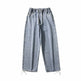 Straight Loose Autumn All-matching Draping Mop Pants EX-STOCK Canada 