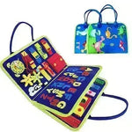 New Busy Book Children's Busy Board Dressing And Buttoning Learning Baby Early Education Preschool Sensory Learning Toy - EX-STOCK CANADA