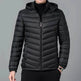 Men's Winter Zip up Hooded Puffer jacket Quilted down coat jacket - EX-STOCK Canada