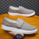 Canvas Flat Shoes Men Velcro Fashion Casual Unisex Sneakers - EX-STOCK Canada