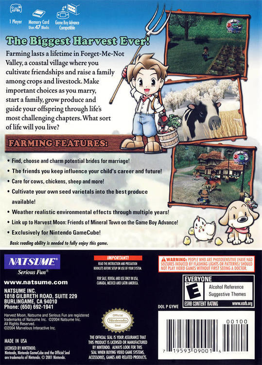 Harvest Moon - Une Vie Merveilleuse [Choix du Joueur] 