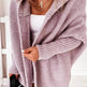 Oversized Head cover Knitted Long Kimono Cashmere Cardigan for Women - EX-STOCK Canada