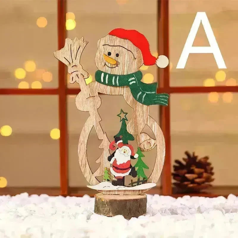 Christmas Day Wooden Bar Decoration Decorations - EX-STOCK CANADA