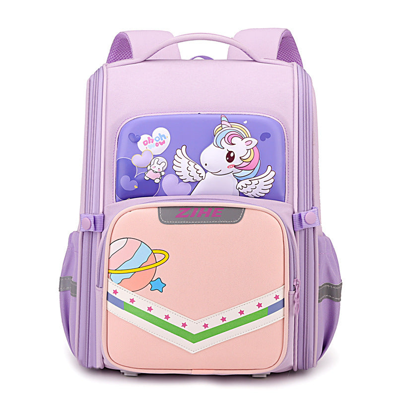 Cartoon Backpack For Reducing Burden And Protecting The Spine EX-STOCK