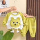 Neutral Cartoon Autumn Clothes Suit Western Style Neutral two piece for kids - EX-STOCK Canada