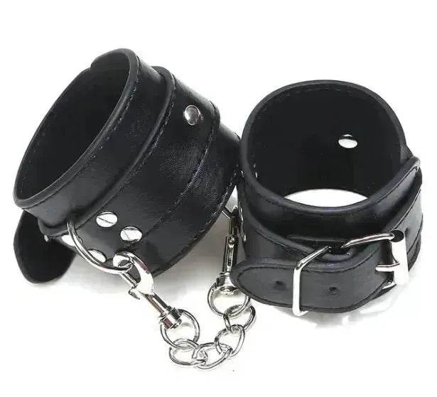 BDSM Handcuffs PU Leather - EX-STOCK Canada