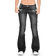 Women Bootcut Jeans Pant flared leg Trousers - EX-STOCK CANADA