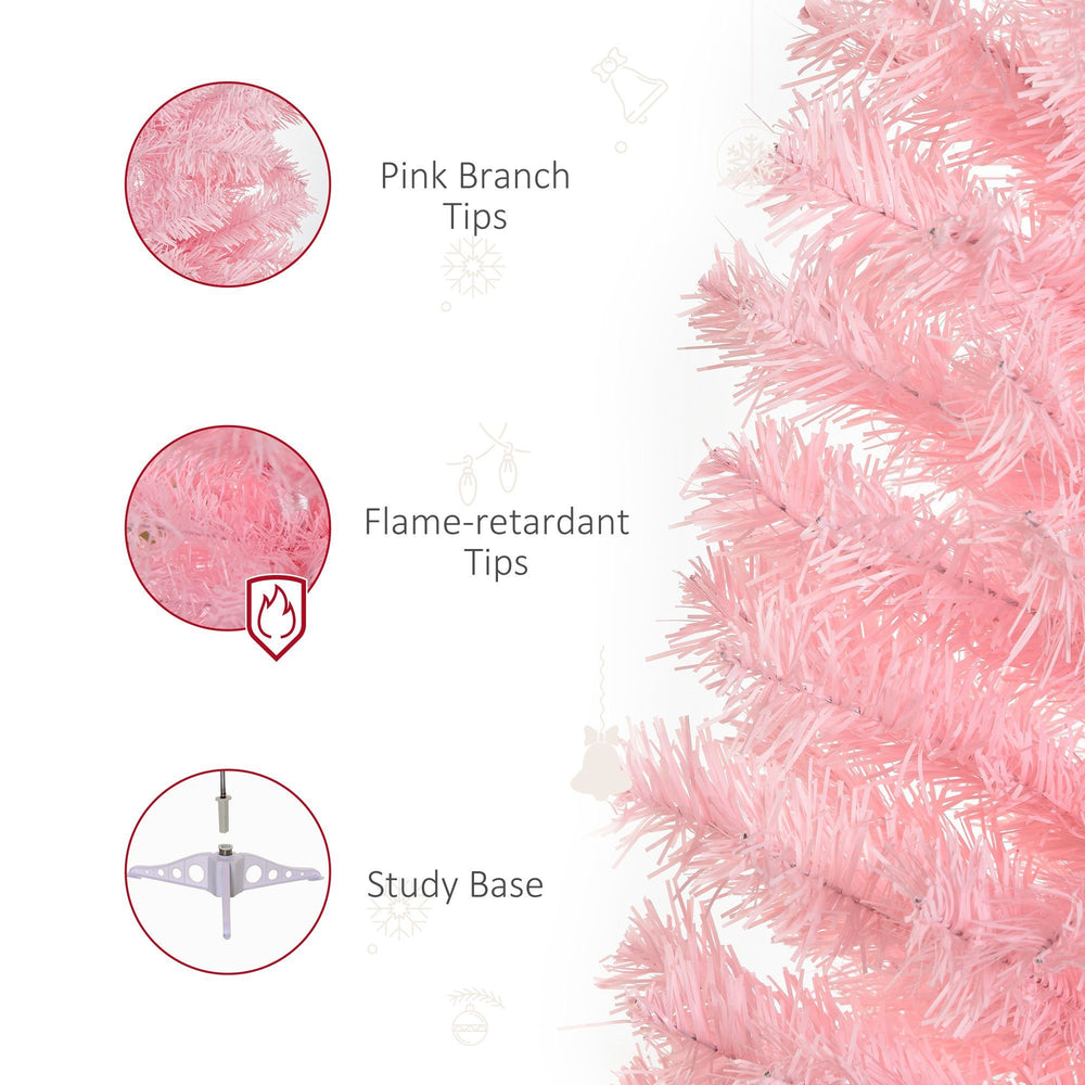 4FT Artificial Christmas Tree Holiday Xmas Holiday Pencil Tree Decoration With Automatic Open For Home Party EX-STOCK Canada 