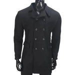 Warm Autumn Winter Lapel Casual long Business Coat for Men - EX-STOCK Canada