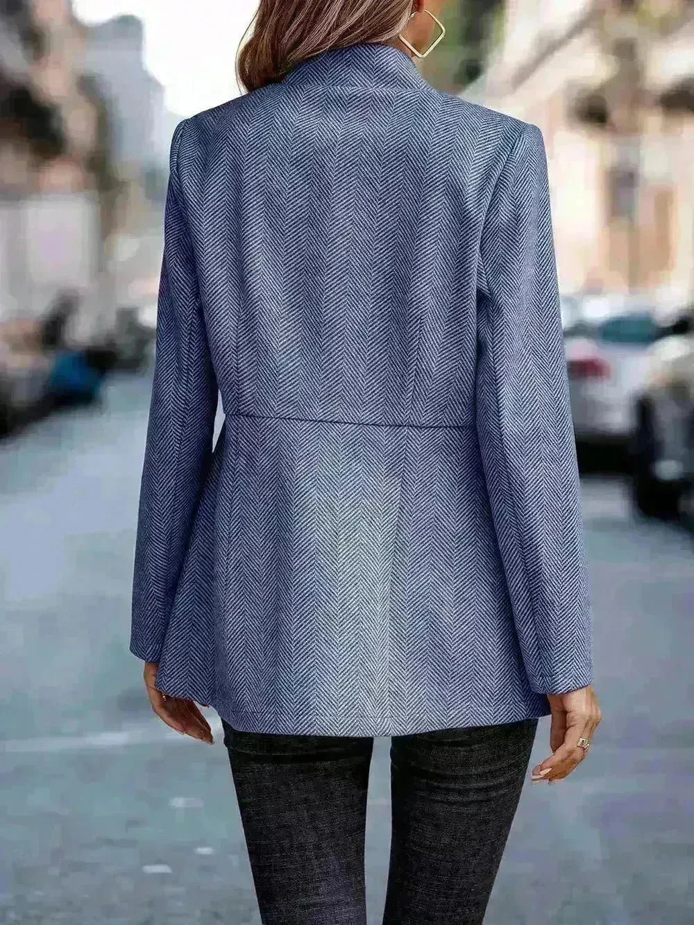 Slim-fit Jacket Fashion Commuting Thick fall Work office blazer suit Overcoat For Women - EX-STOCK CANADA