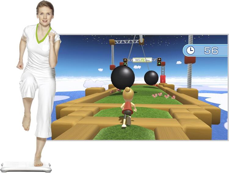 Wii Fit Plus avec la Balance Board officielle Nintendo Wii 