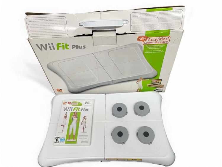 Wii Fit Plus avec la Balance Board officielle Nintendo Wii 