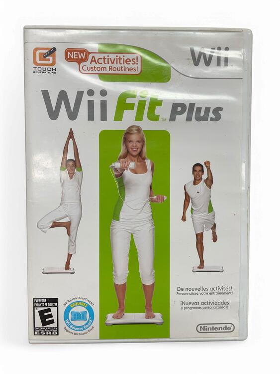 Wii Fit Plus W/ Official Nintendo Wii Balance Board 