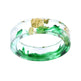 New dried flower resin ring Sen Xiao small  handmade flower gold foil color Epoxy ring - EX-STOCK CANADA