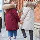 Children's Down Jacket Windproof Thick Fur Collar Winter Coat Jacket - EX-STOCK Canada