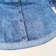 Single Breasted Lapel Frayed denim jacket Clothing top women - EX-STOCK CANADA