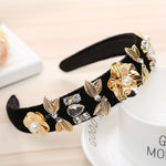 Headband Pearl Rhinestone Hair Accessories