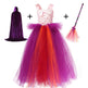 Halloween Costume Witch Children Dress Cloak Broom Set - EX-STOCK Canada