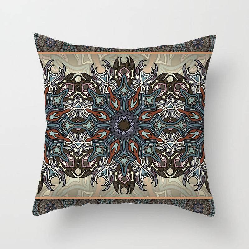 Mandala printed pillowcase Ramadan super soft sofa - EX-STOCK Canada