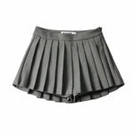 Women's High Waist A-line Mini Pleated Skirt - EX-STOCK Canada
