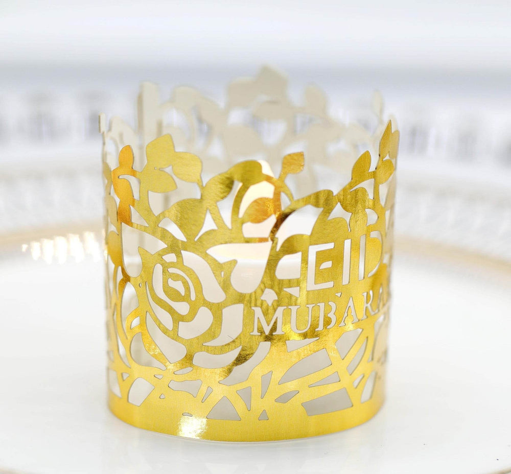 MOQ200 Ramadan Electronic Candle Lampshade Laser Cutout - EX-STOCK Canada