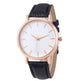 Unisex Leather quartz watch - EX-STOCK Canada