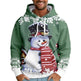 Christmas Snowman Personalized Printed Hoodie Sweatshirts - EX-STOCK Canada