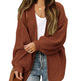 Fall fashioned jacket Knitted Cardigan sweater for women - EX-STOCK Canada