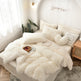 Mink Velvet Four Piece Set Long Plush Crystal Velvet Duvet Cover EX-STOCK Canada 