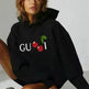 Women Printed Sweater Kawaii Bear Pattern Loose - EX-STOCK CANADA