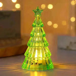 Christmas Lawn Decoration Light-emitting Christmas Tree Crystal Small Night Lamp - EX-STOCK CANADA