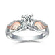 Fashion Electroplated Angel Wings Gold Crystal Women Ring - EX-STOCK CANADA
