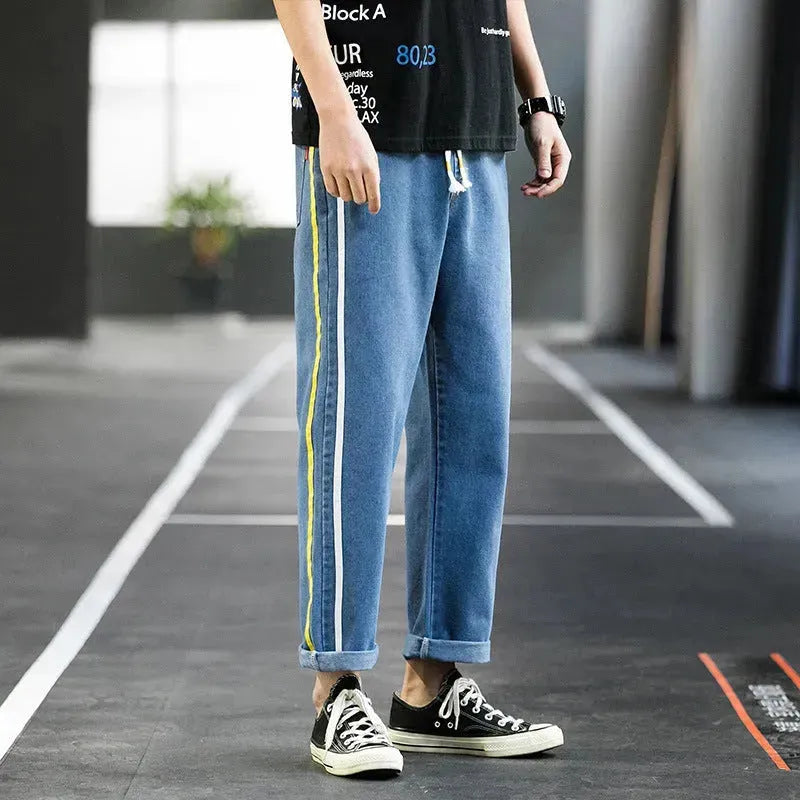 Men Casual pants Denim Jeans trousers, wide-leg pants - EX-STOCK CANADA