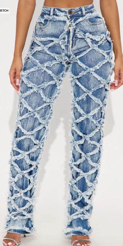 All Over Me Straight Leg Jeans - Medium Wash EX-STOCK Canada 