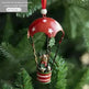 Nordic Iron Christmas Hot Air Balloon Parachute Pendant Creative Decorations Tree Charms Hangings - EX-STOCK CANADA