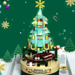 Black Friday deals Christmas Tree Blocks Spin Music Box Blocks - EX-STOCK CANADA